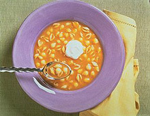 Picture of Acorn Squash 'n Pasta Soup