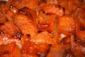 Candied Sweet Potato Recipe Picture taken by MMBR. Copyright 2008. All rights reserved.